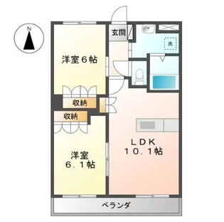 ステラハイム【1階】の間取り