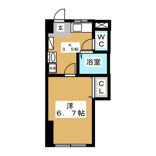 Sunny Sight薫風【1階】の間取り