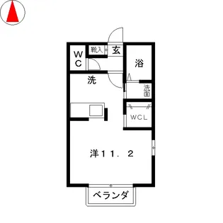 シャルマンB【2階】の間取り