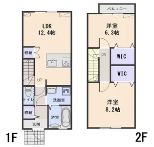 青森県八戸市青葉3【一戸建】の間取り