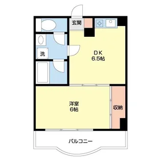 カメリア・コート長町【6階】の間取り