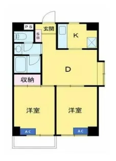神奈川県川崎市宮前区平6【マンション】の間取り