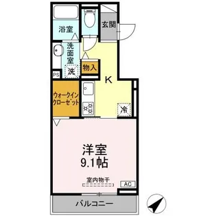 ノブレス【3階】の間取り