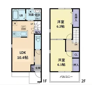 メイ・セゾンの間取り