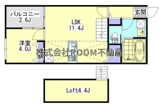 GOENN【1階】の間取り