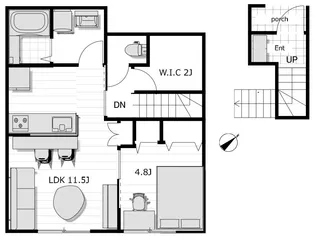 ウイングメゾン【2階】の外観