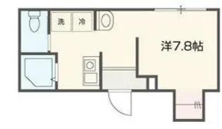 1Rの間取り画像