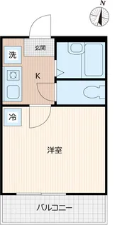 グランフェリオ横浜元町【2階】の間取り