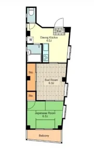 和進ビル【4階】の間取り