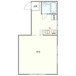 1Kの間取り画像