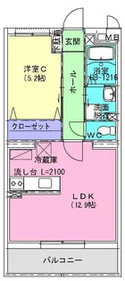 (仮称)日吉台マンション【2階】の間取り