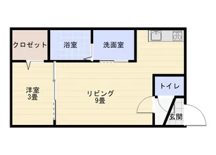 Nelo 沖町【2階】の間取り