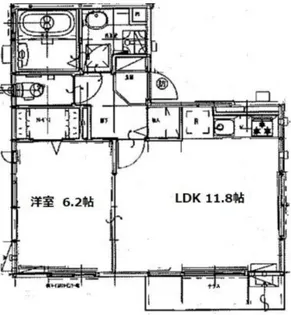 ume et Olive【1階】の間取り