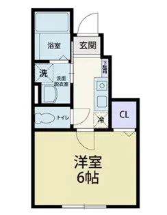 Riverain III(リバレイン スリー)【1階】の間取り