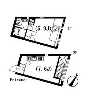 ラティエラ祐天寺の間取り