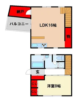 Mabruk (マブルック) れんがやの間取り