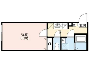 TEN-NOM HOUSE DELUXE【3階】の間取り