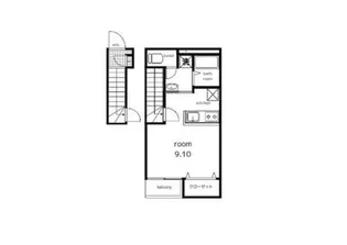 casa di comodo【2階】の間取り