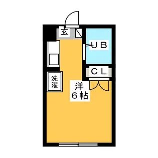 メゾンパシフィコ【1階】の間取り
