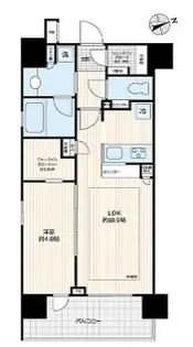 シティインデックス南浦和【7階】の間取り