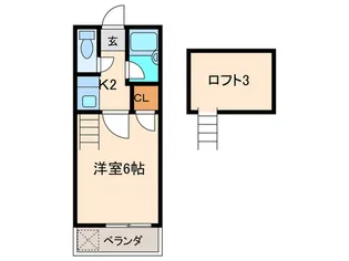 ノベル室見【1階】の間取り