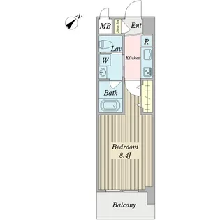 ANNEX-S【1階】の間取り