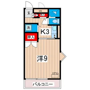 リバ・オール【4階】の間取り