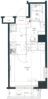 AZEST本所吾妻橋【7階】の間取り