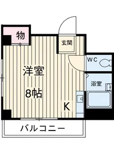 ハイムタマル【2階】の間取り