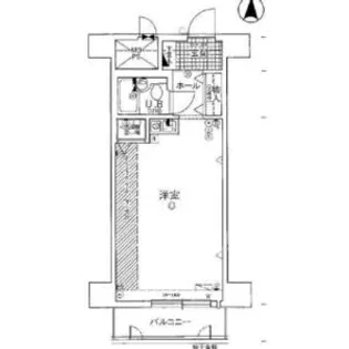 ライオンズマンション難波南第2【9階】の間取り