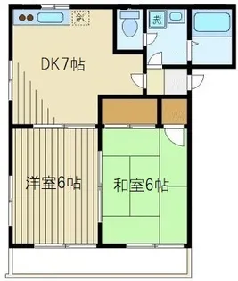 メゾン・ド・パーシモン【2階】の間取り
