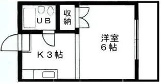 ヴィラセリバテール【1階】の間取り