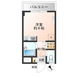 カーサKSII【1階】の間取り