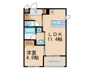 COCOTO【3階】の間取り