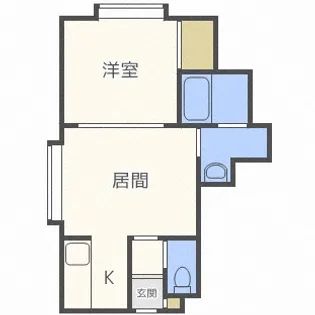 フレッシュハウス元町【2階】の間取り