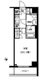 PORTO PARTIRE YOKOHAMA【7階】の間取り