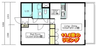 ウィスタリア上池台【1階】の間取り