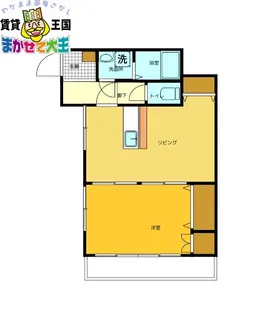 ショコラ城山台【2階】の間取り
