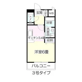 Hause.A.宮町【2階】の間取り
