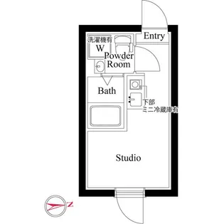 HJプレイス中野【3階】の間取り