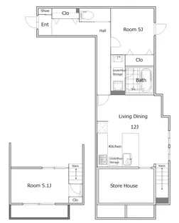 Plena Solis 学芸大学【1階】の間取り