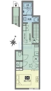 駒込テラス【2階】の間取り