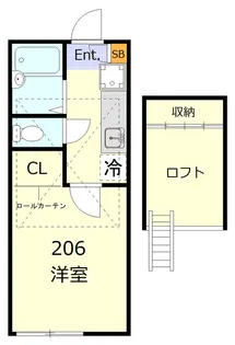 グランドール上北沢【2階】の間取り