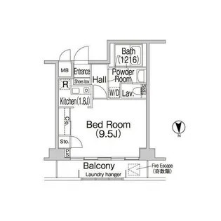 コンフォリア赤羽岩淵【3階】の間取り