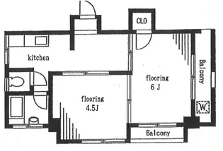 エージ・ヤマダ(大晃17ビル)【5階】の間取り