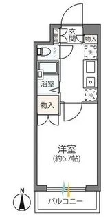 フレンズえびな【3階】の間取り