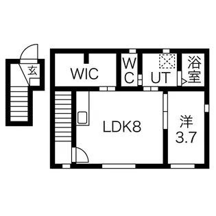 シンフォニー2【2階】の間取り