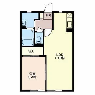 サニーコート【1階】の間取り