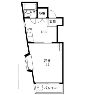 カルタス高津【2階】の間取り