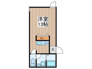 スペース氷川台【1階】の間取り